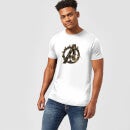Marvel Avengers Infinity War Avengers Logo T-Shirt - Weiß