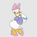 Disney Daisy Duck Klassieke Pose Dames T-shirt - Grijs