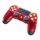 Playstation 4 Controller - Crimson Red & Gold