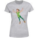 Disney Peter Pan beim Fliegen Damen T-Shirt - Grau