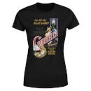 T-Shirt Femme Cendrillon Affiche Rétro Disney - Noir