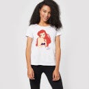 Disney Princess Colour Silhouette Ariel Women's T-Shirt - White