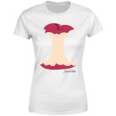 T-Shirt Femme Pomme Croquée Blanche-Neige Disney - Blanc