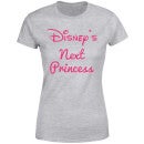 Camiseta Disney Next Princess - Mujer - Gris