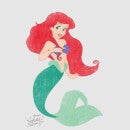 Camiseta Disney La Sirenita Ariel - Mujer - Gris
