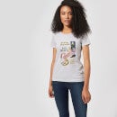 T-Shirt Femme Cendrillon Affiche Rétro Disney - Gris