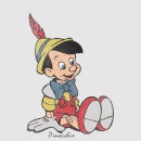 Camiseta Disney Pinocho - Mujer - Gris