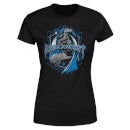 T-Shirt Femme Batman DC Comics - Bouclier Dark Knight - Noir