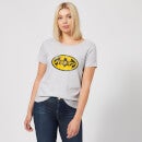 T-Shirt DC Comics Batman Japanese Logo - Grigio - Donna