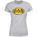 Camiseta DC Comics Batman Logo Japonés - Mujer - Gris