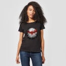 DC Comics Batman Logo Wall Dames T-shirt - Zwart