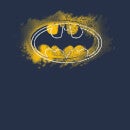 T-Shirt Femme Batman DC Comics Logo Graffiti - Bleu Marine