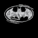 DC Comics Batman Sketch Logo Women's T-Shirt - Black