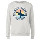 Jaws Amity Surf Shop Dames Trui - Wit