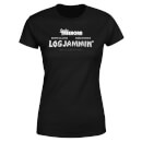 The Big Lebowski Logjammin Dames T-shirt - Zwart