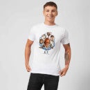 E.T. Geschilderd Portret T-shirt - Wit