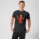 E.T. Phone Home met Vest T-shirt - Zwart