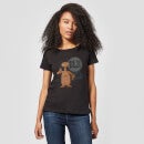 T-Shirt Femme E.T. l'extra-terrestre - D'où Viens-Tu - Noir