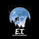 Sweat Homme E.T. l'extra-terrestre - Silhouette dans la Lune - Noir