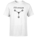 Back to the Future Powered By Flux Capacitor T-shirt - Wit