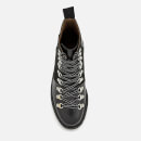 Grenson Women's Nanette Leather Hiking Lace Up Boots - Black