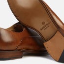 Grenson Men's Bert Hand Painted Leather Toe Cap Oxford Shoes - Tan - UK 7