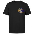 T-Shirt Homme NASA Vintage Rainbow Shuttle - Noir