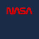 T-Shirt Homme NASA Worm Logotype - Bleu Marine