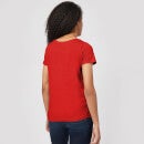 T-Shirt Femme NASA Worm Logotype - Rouge
