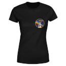 NASA Vintage Rainbow Shuttle Dames T-shirt - Zwart