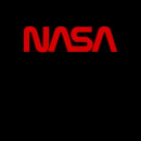 NASA Worm Red Logotype Women's Sweatshirt - Black