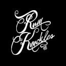 Rum Knuckles Typography Sweatshirt - Black