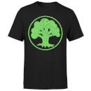 Magic The Gathering Green Mana T-shirt - Zwart