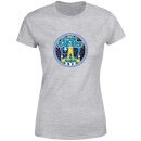 T-Shirt Femme Star Raiders Atari - Gris