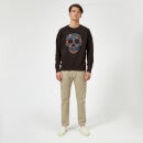 Coco Skull Pattern Sweatshirt - Black
