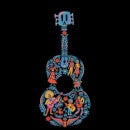 Disney Coco Guitar Patroon Trui - Zwart