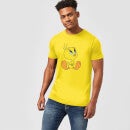 T-Shirt Homme Titi Assis Looney Tunes - Jaune