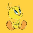 Looney Tunes Tweety Sitting Men's T-Shirt - Yellow