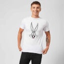 T-Shirt Homme Bugs Bunny Looney Tunes - Blanc
