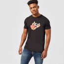 Looney Tunes Tasmanian Devil Face Men's T-Shirt - Black