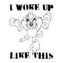 Looney Tunes Taz I Woke Up Like This T-shirt - Wit