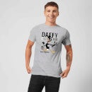 Looney Tunes Daffy Concert Men's T-Shirt - Grey