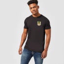 Looney Tunes Wile E Coyote Faux Pocket T-shirt - Zwart