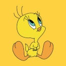 Looney Tunes Tweety Sitting Dames T-shirt - Geel