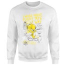 Looney Tunes Tweety Pie More Puddy Tats Sweatshirt - White