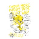 Looney Tunes Tweety Pie More Puddy Tats Sweatshirt - White