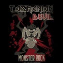 Sweat Homme Taz Diable de Tasmanie Monster Rock Looney Tunes - Noir