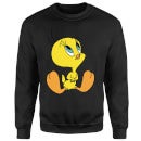 Looney Tunes Tweety Sitting Sweatshirt - Black