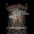 Sweat Femme Wile E Coyote Guitar Arena Tour Looney Tunes - Noir