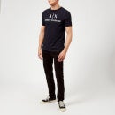 Armani Exchange Men's AX Logo T-Shirt - Navy